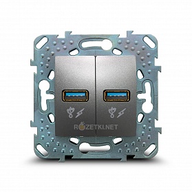 Schneider-Electric Unica Top Розетка USB, двойная